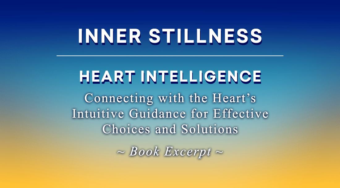 Cultivating Inner Stillness